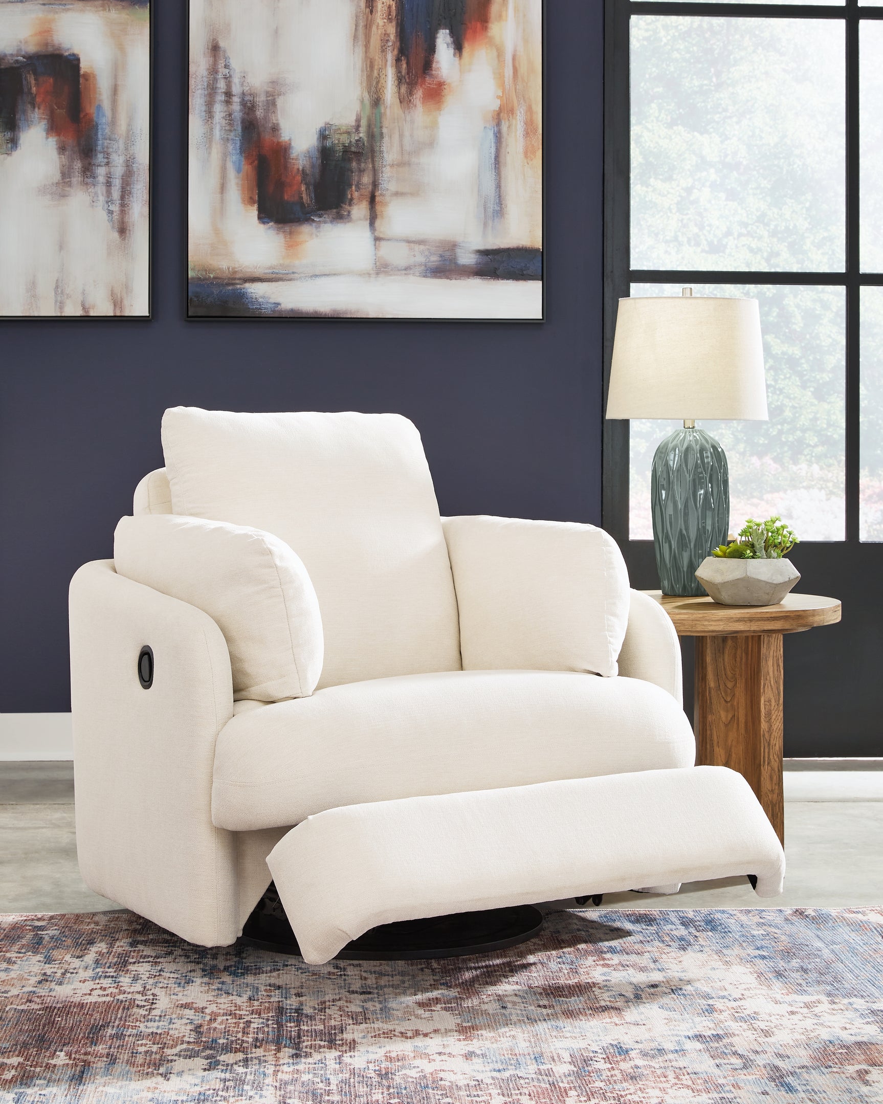 room view of Modmax Oyster 6-Piece Sectional with Recliner sectional sofa