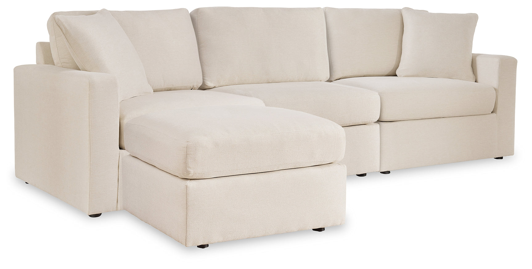 side view of Modmax Oyster sectional sofa