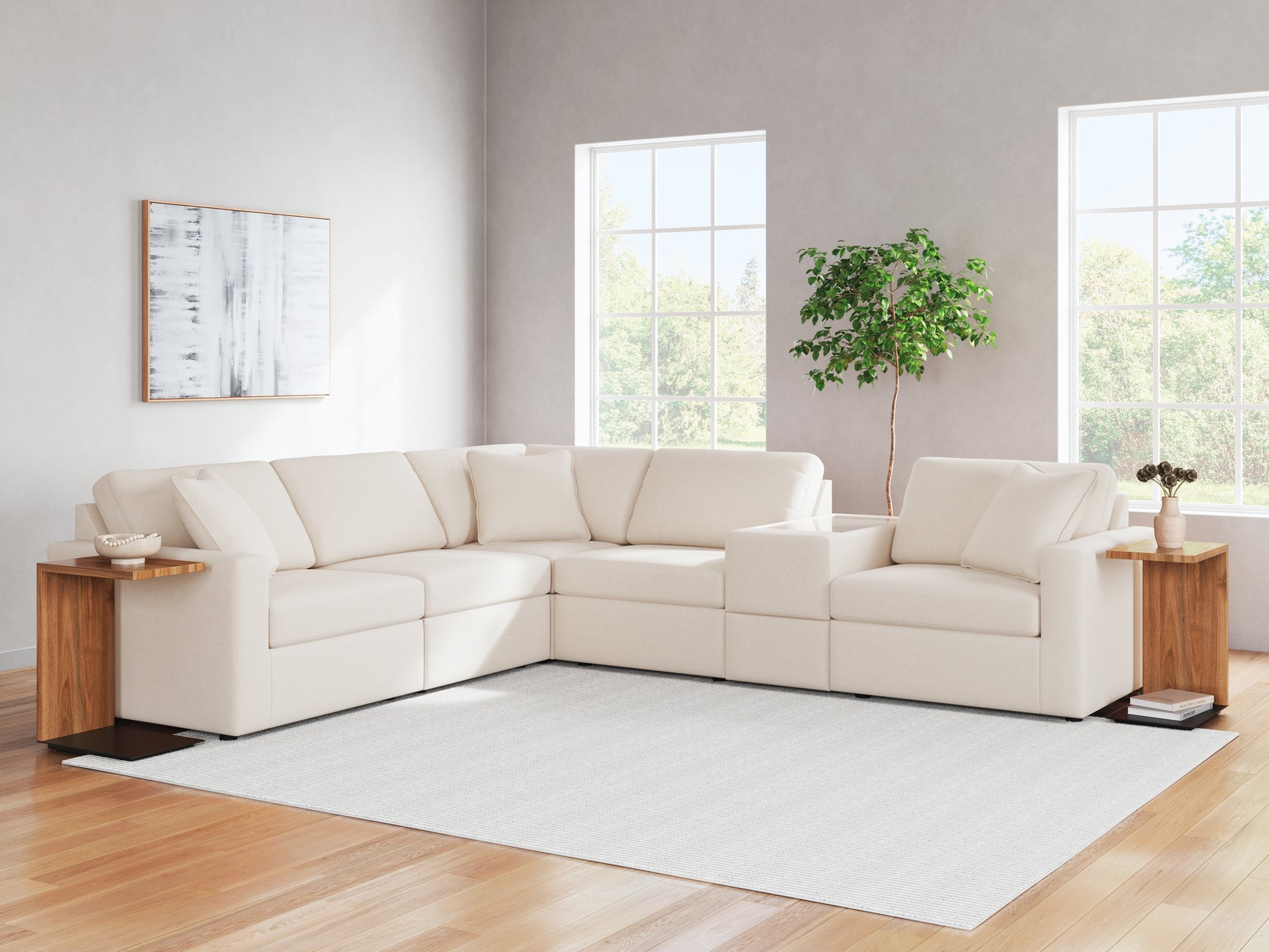 Modmax Oyster 6-Piece Sectional sofa main view