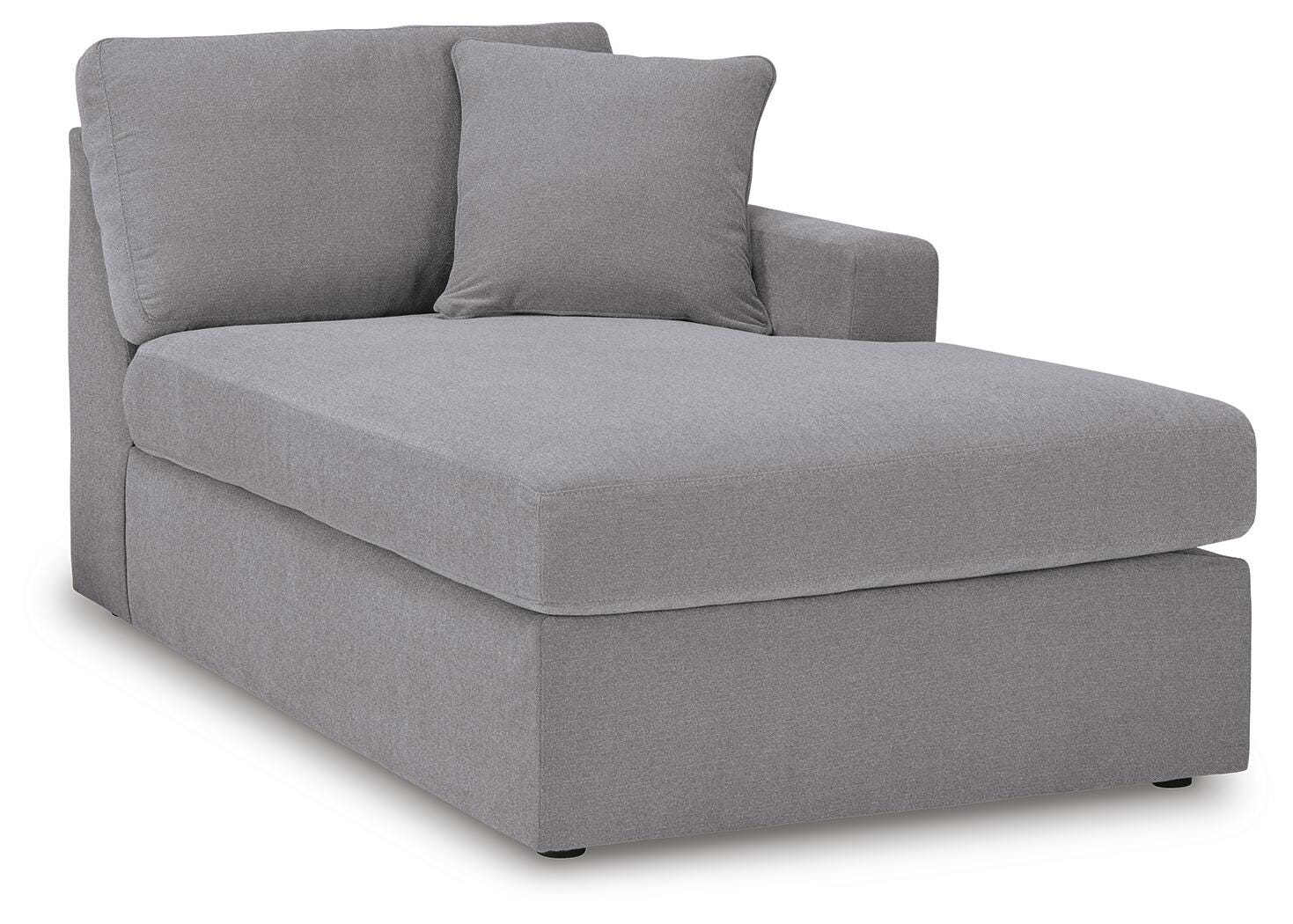 Modmax Granite Performance Fabric,Next-Gen Nuvella™ 4-Piece Sectional with Chaise - image 2