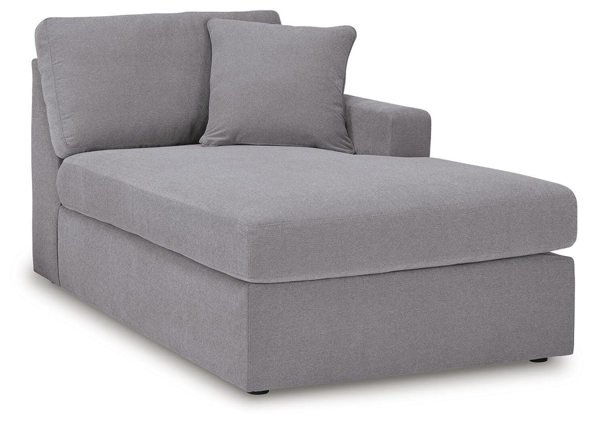 Modmax Granite Performance Fabric,Next-Gen Nuvella™ 5-Piece Sectional with Chaise - image 2
