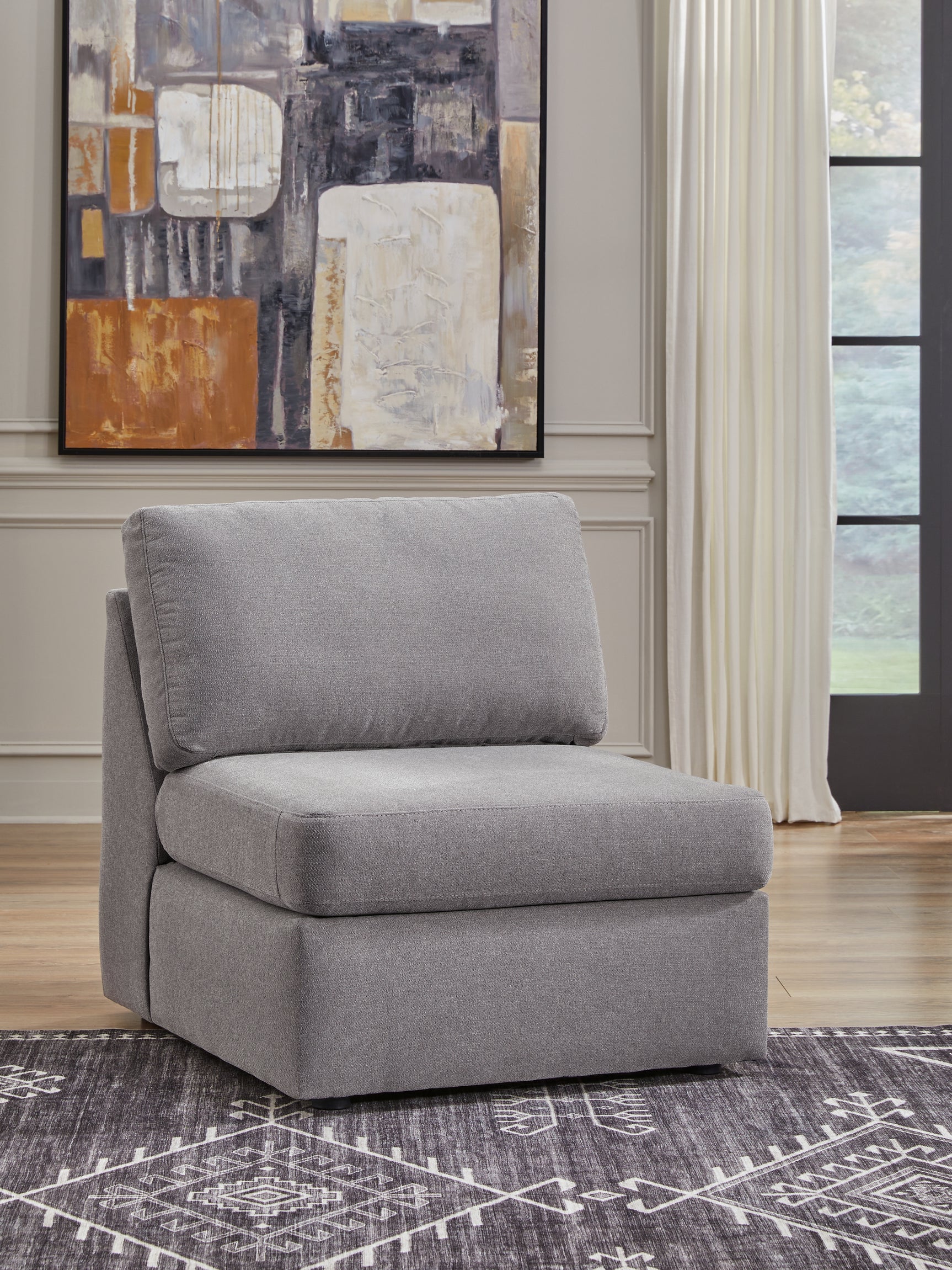 Room layout featuring Modmax Granite sectional sofa
