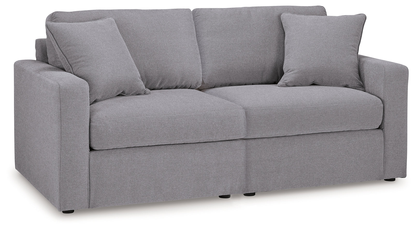 Side view of Modmax Granite sectional sofa