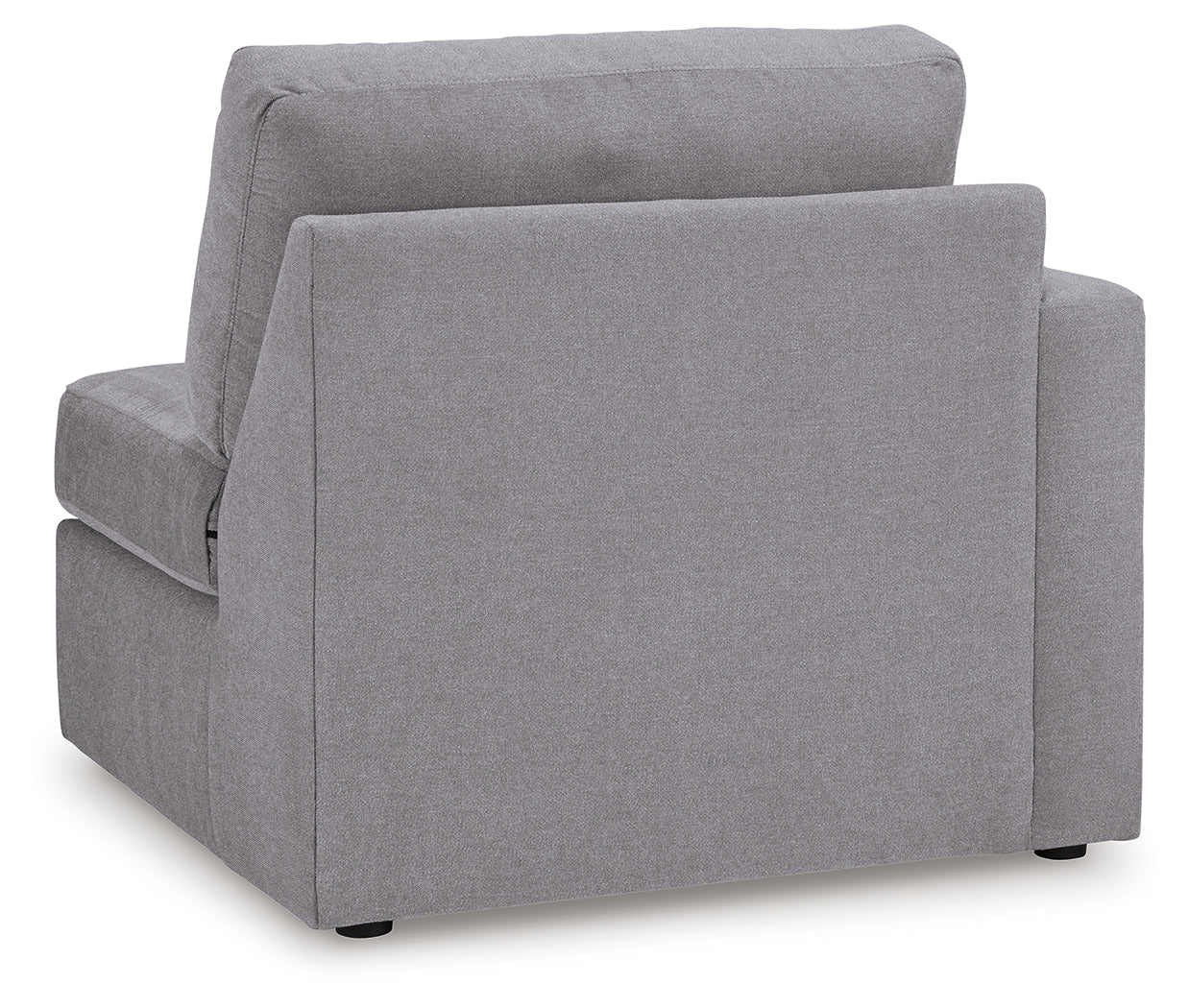 side view of Modmax Granite Performance Fabric Next-Gen Nuvella™ 4-Piece Sectional sectional sofa