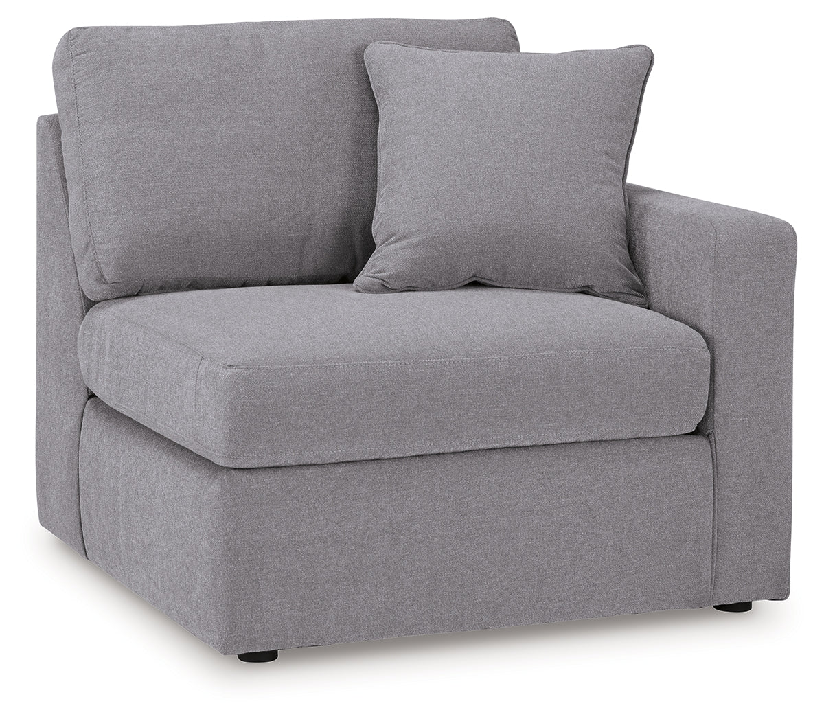 detail view of Modmax Granite Performance Fabric Next-Gen Nuvella™ 4-Piece Sectional sectional sofa