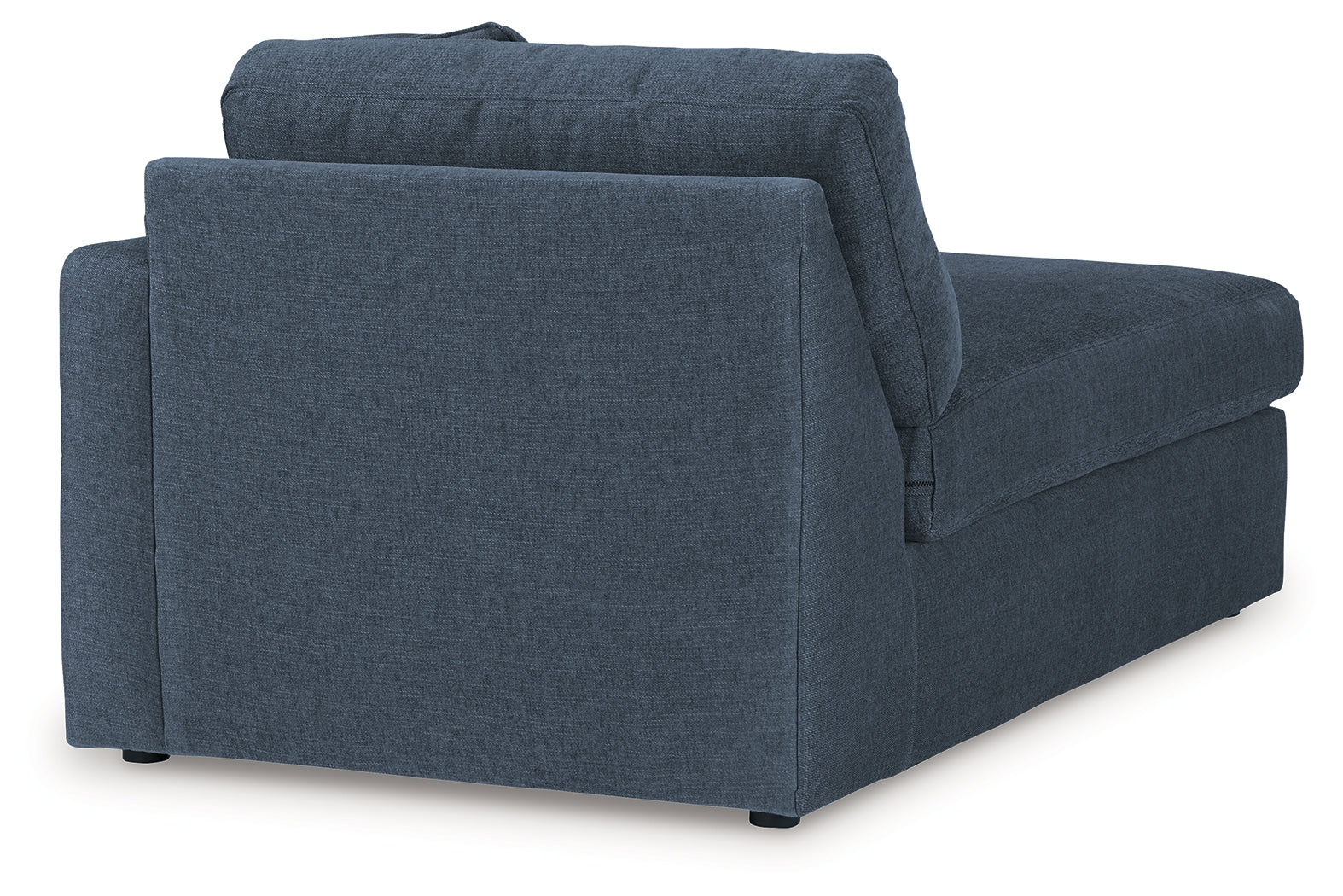Closer look at sectional cushions and stitching details