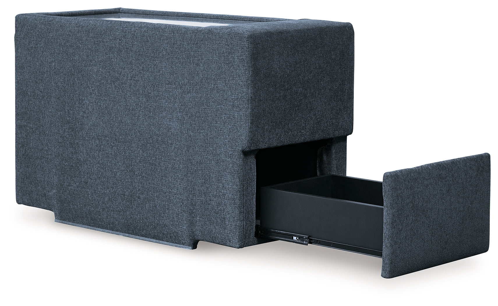 Open angle view of Modmax Ink 5-Piece Sectional Sofa