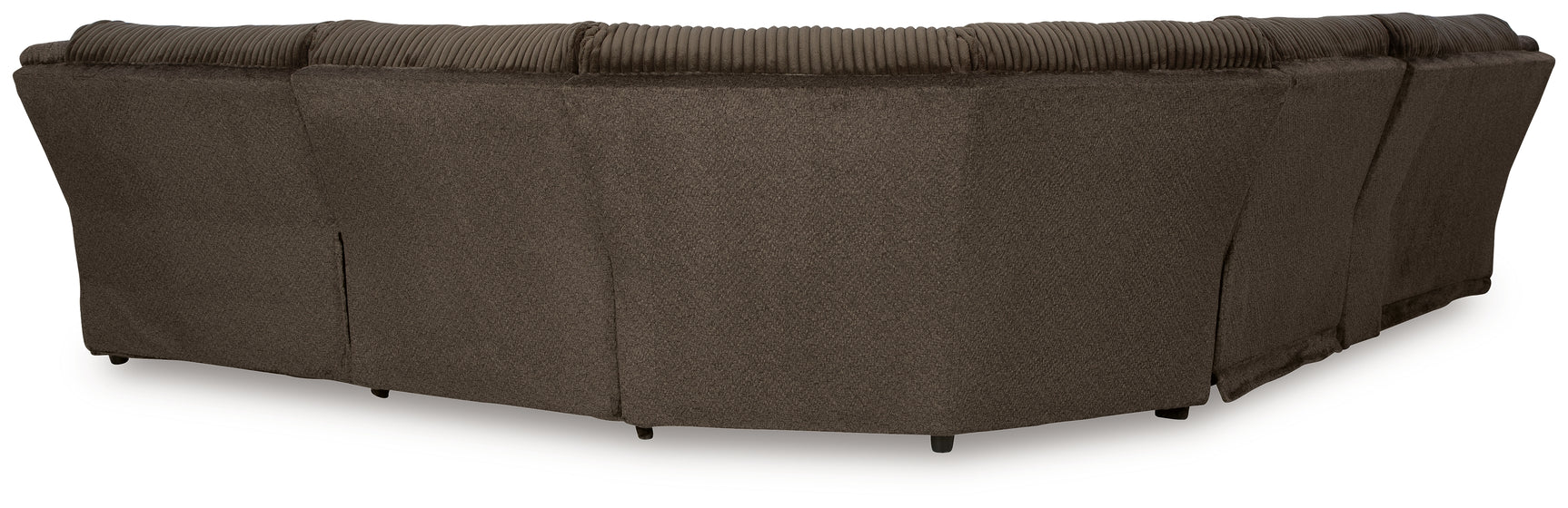 Top Chocolate 6-Piece Reclining Sectional Sofa