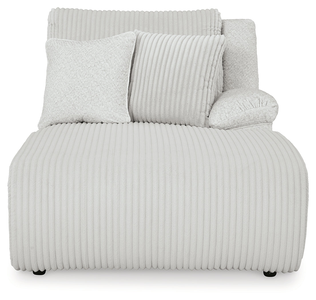 Side view of Top Tier Alloy 3-Piece Sectional Sofa