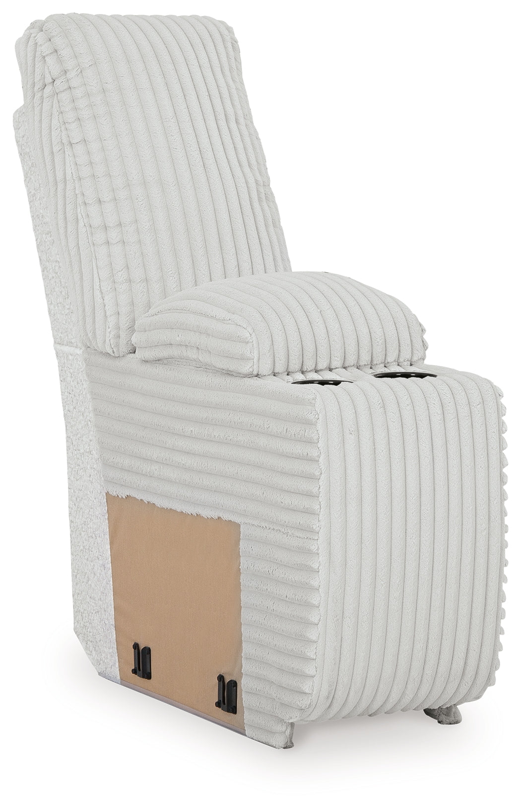 Alternate angled naval showing recliner and chaise