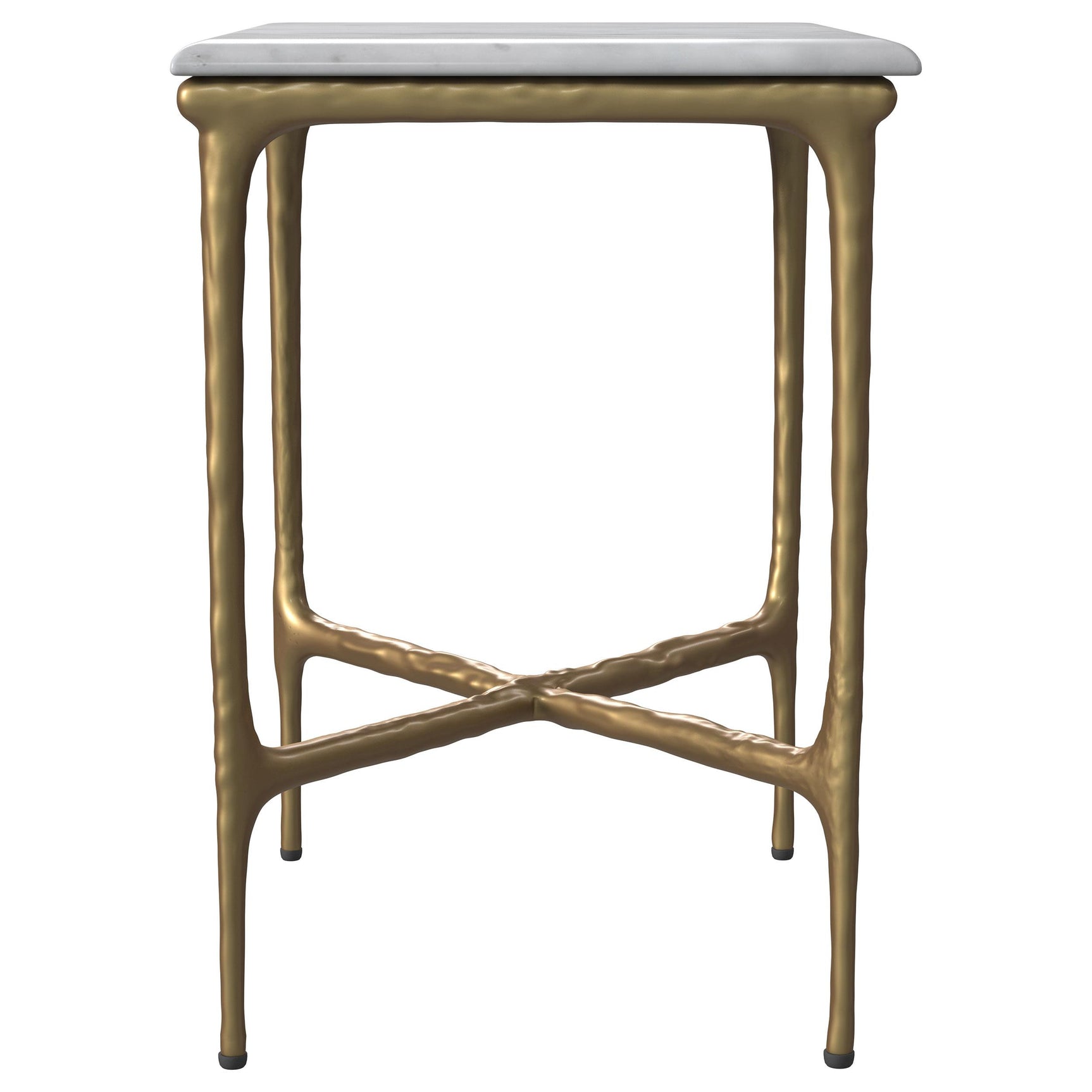 Iron base design detail of Umas side table