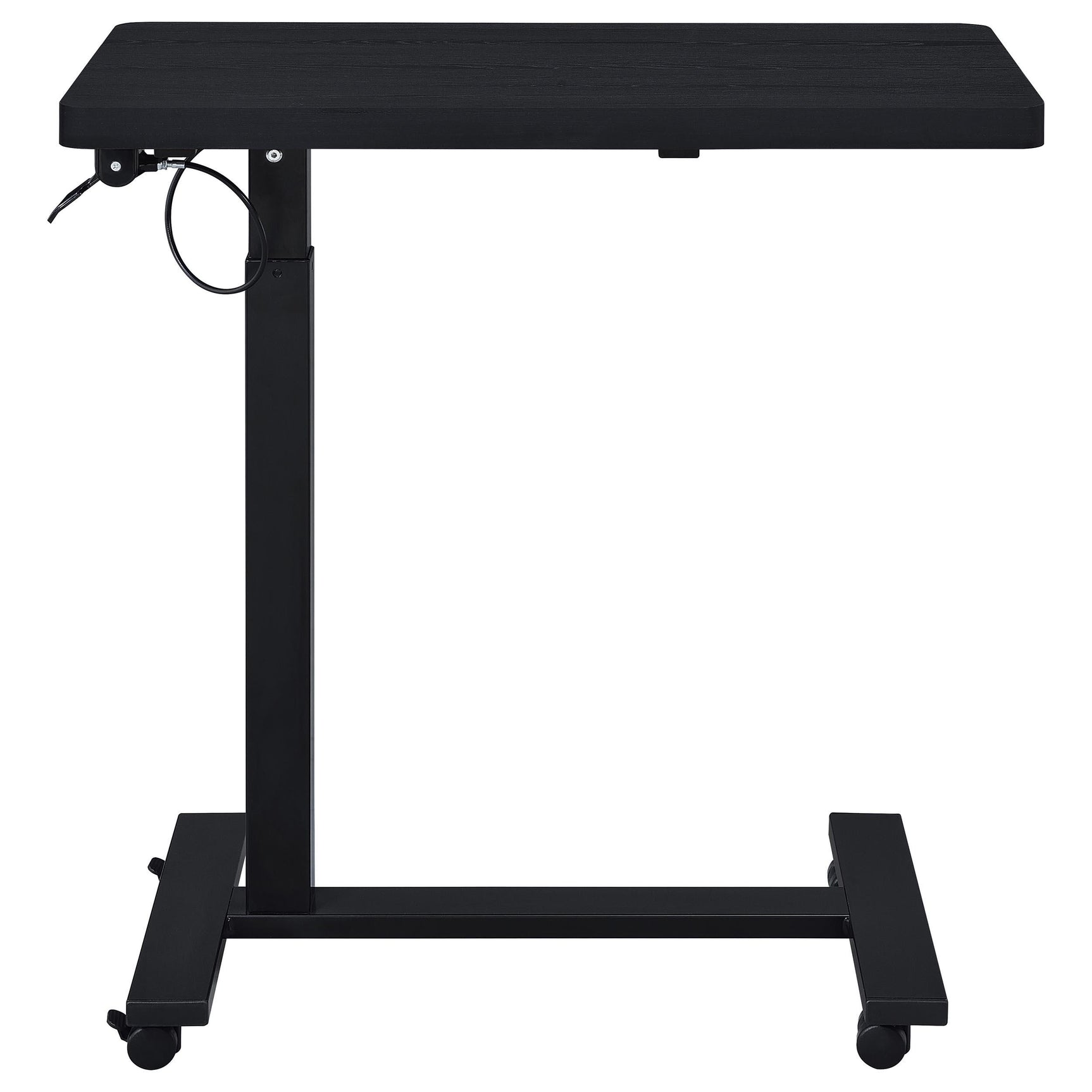 Westpark side table slim metal pedestal