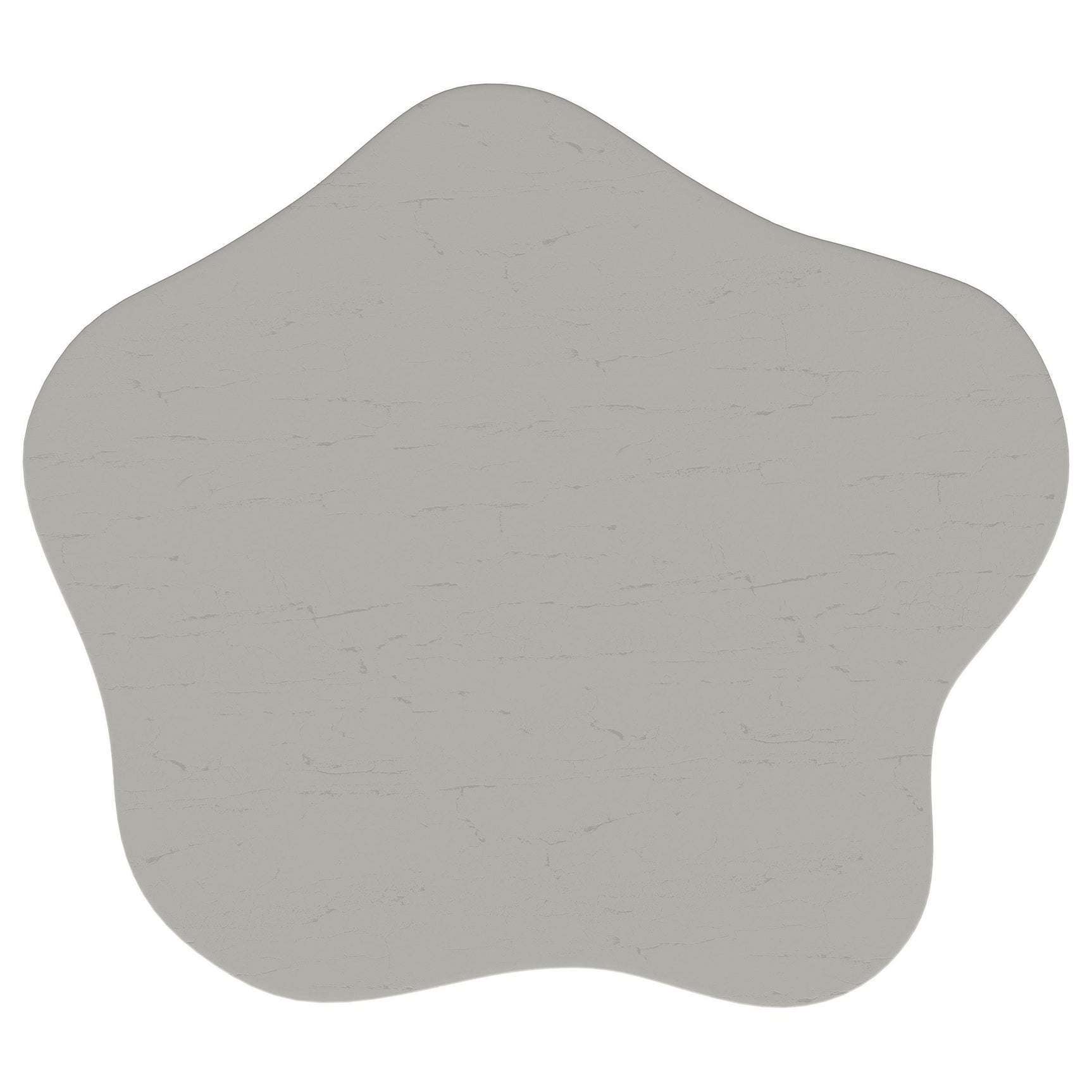 Perth side table showing felt glides on legs