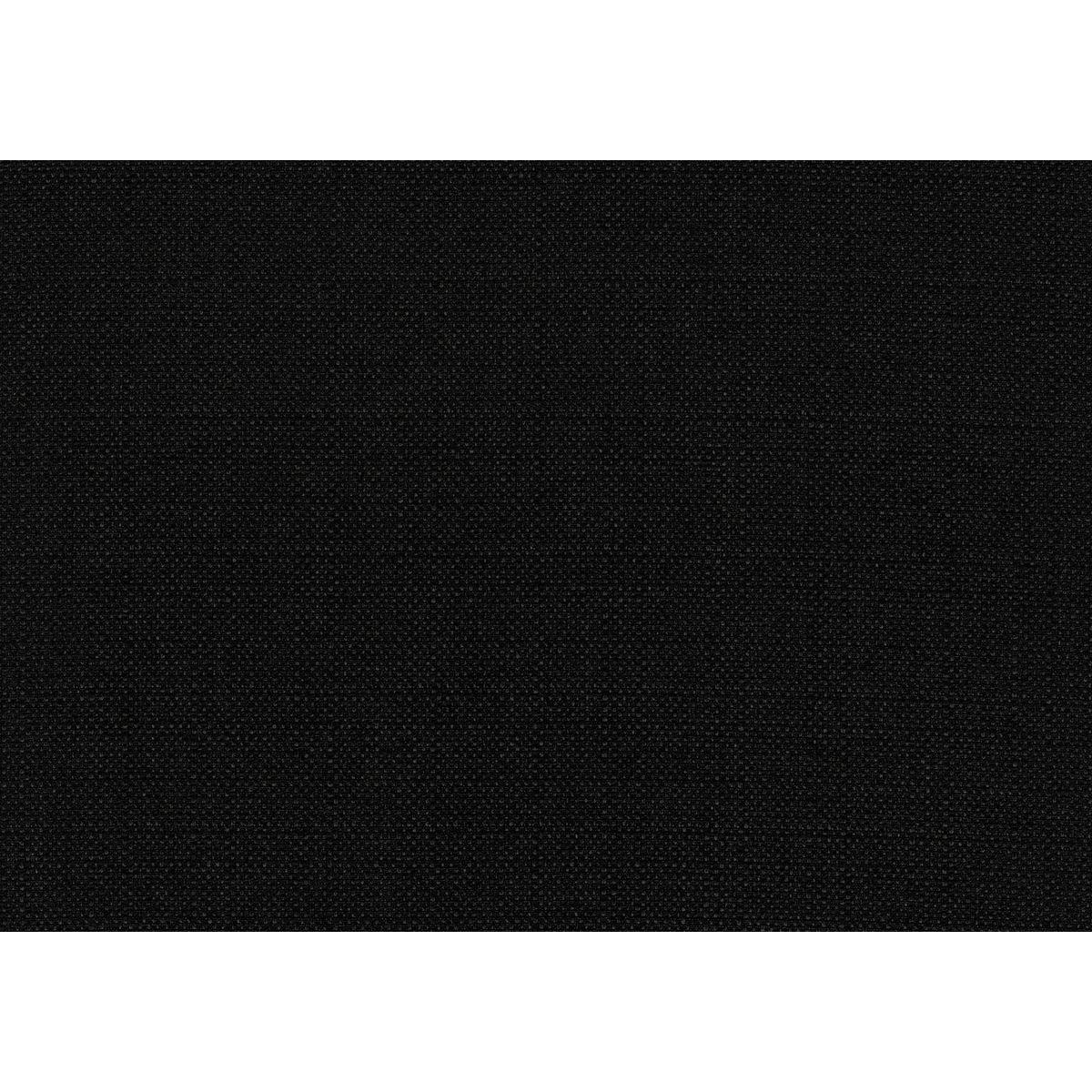 Elmort Black Fabric Sofa fabric swatch detail