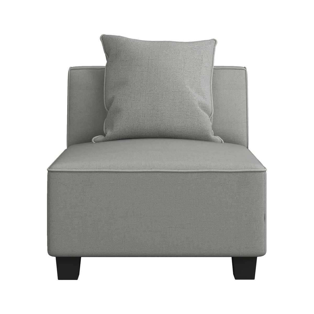 Alternate main front view of sectional sofa