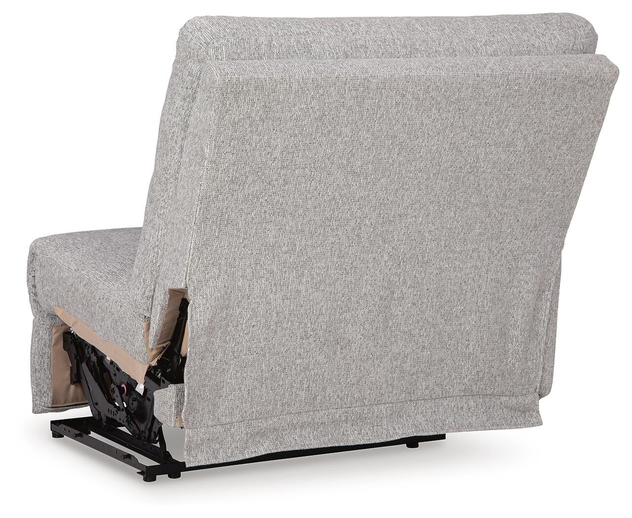 Acklen Place Pewter Performance Fabric,Next-Gen Nuvella™ 5-Piece Power Reclining Sectional - image 14