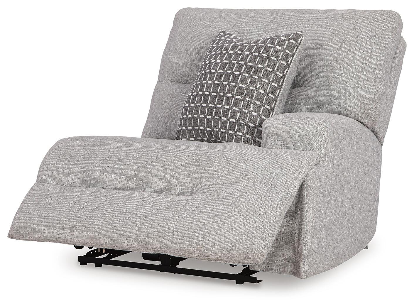 Acklen Place Pewter Performance Fabric,Next-Gen Nuvella™ 5-Piece Power Reclining Sectional - image 20