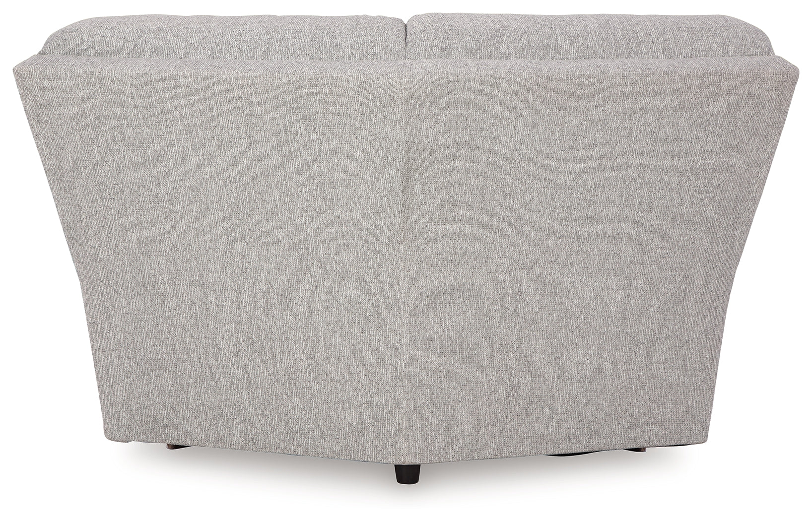 Acklen Place pewter 6-piece power reclining sectional front angle