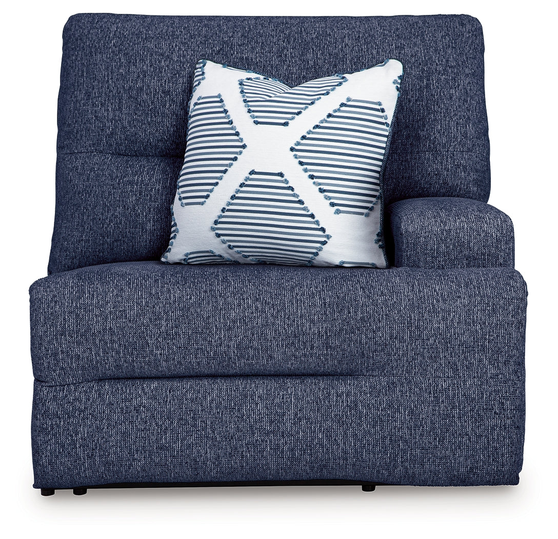 Acklen Place Navy 6-Piece Power Reclining Sectional