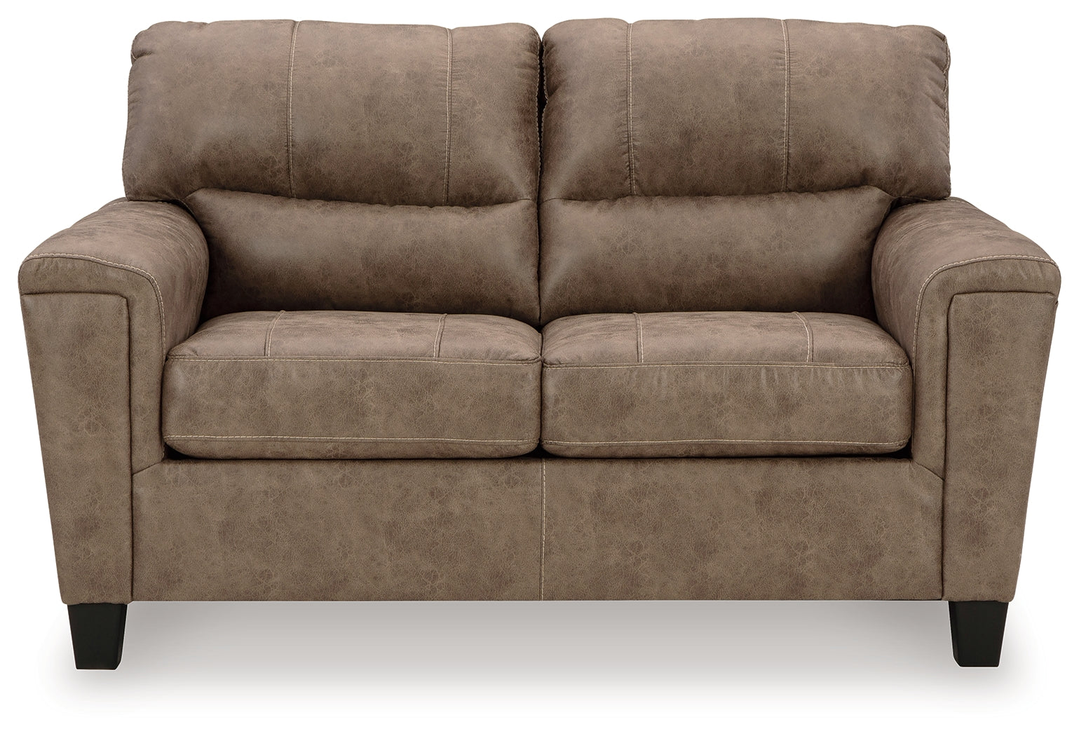 Navi Fossil 3-piece reclining sofa set in fossil faux leather