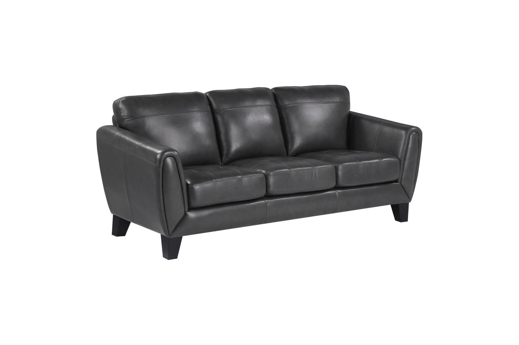 Side angle detail of Spivey loveseat upholstery