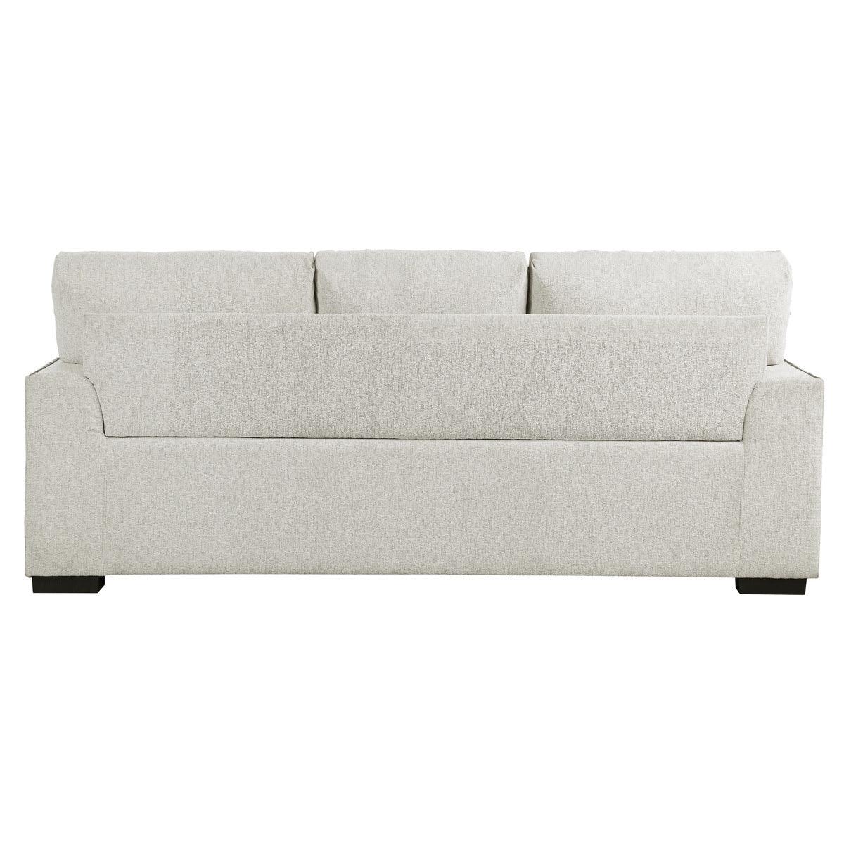 Back detail of Morelia Beige Fabric Sofa