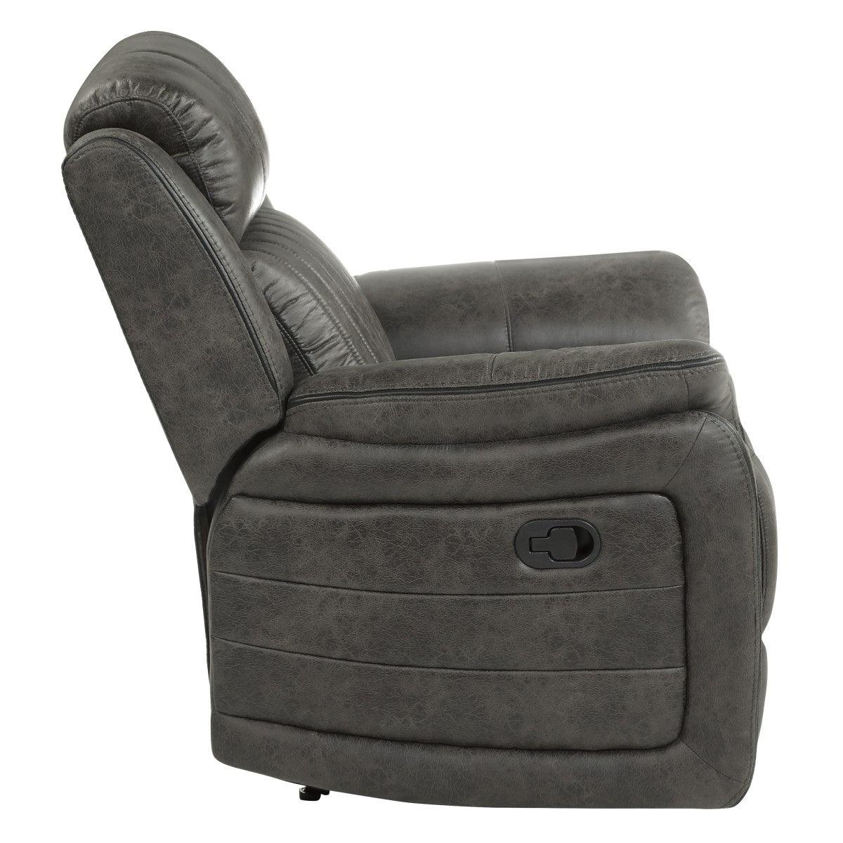 Centeroak Reclining Chair angled side view