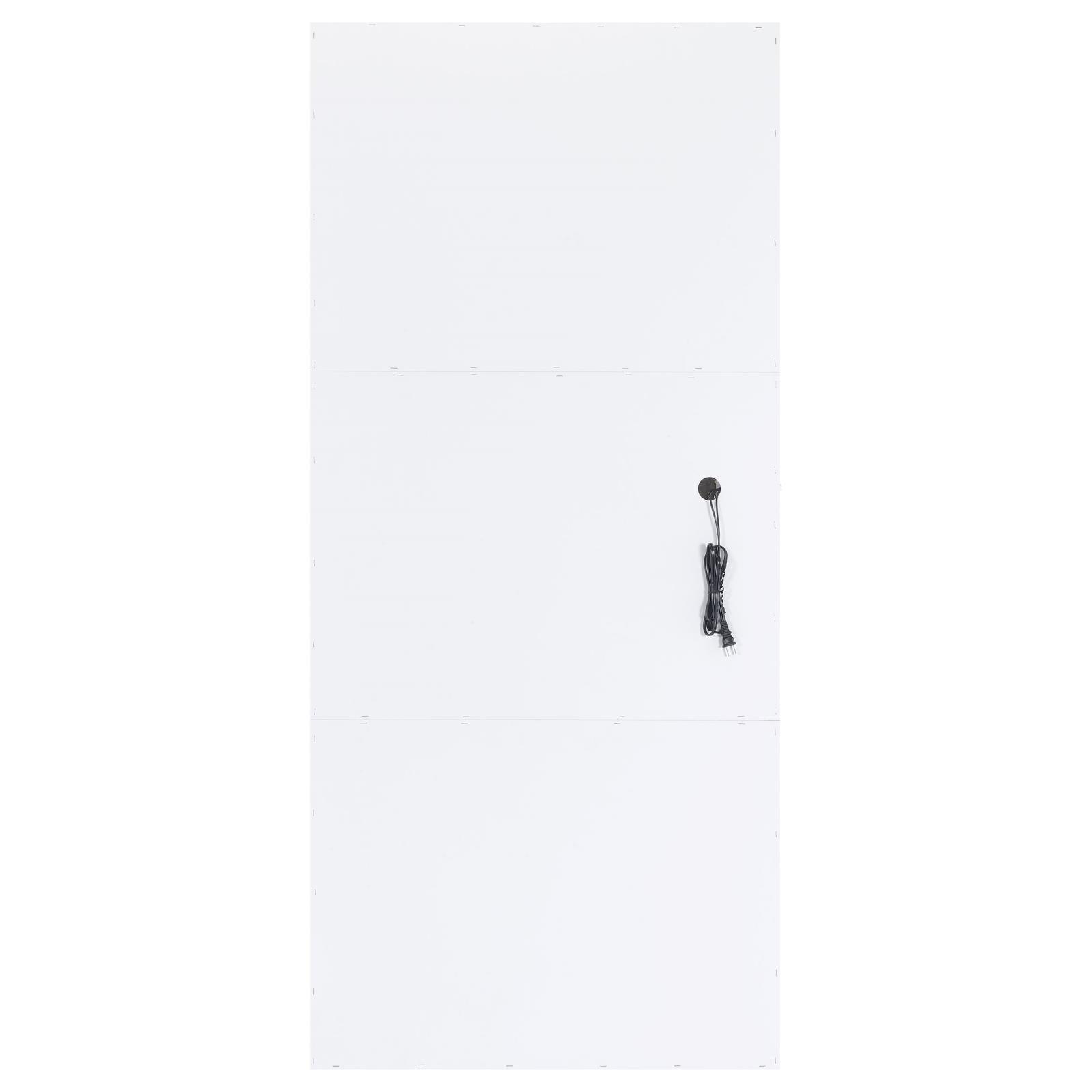 Zayan floor mirror base showing MDF frame construction