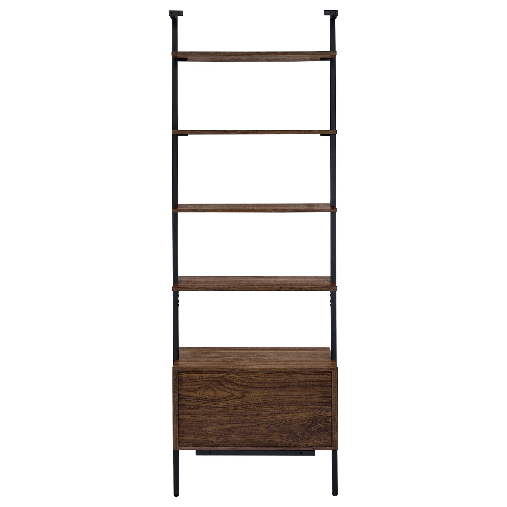 Owens bookshelf set in styled living room setting
