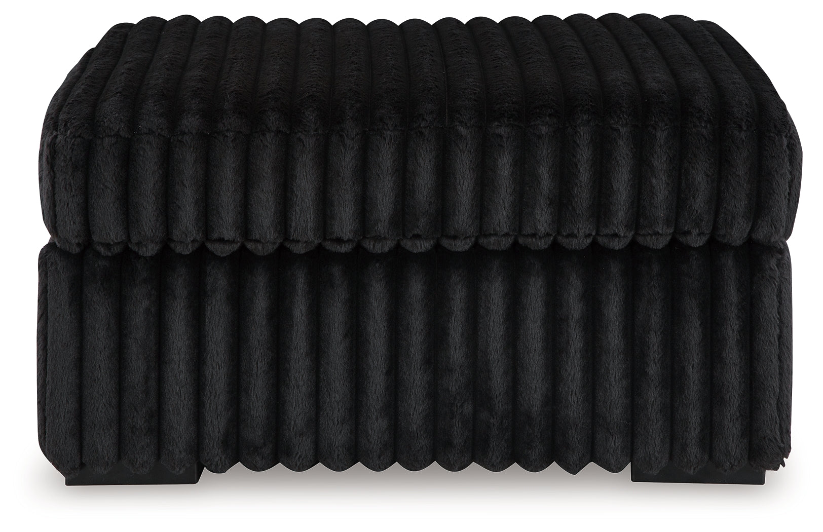 Midnight-Madness Ottoman head-on view