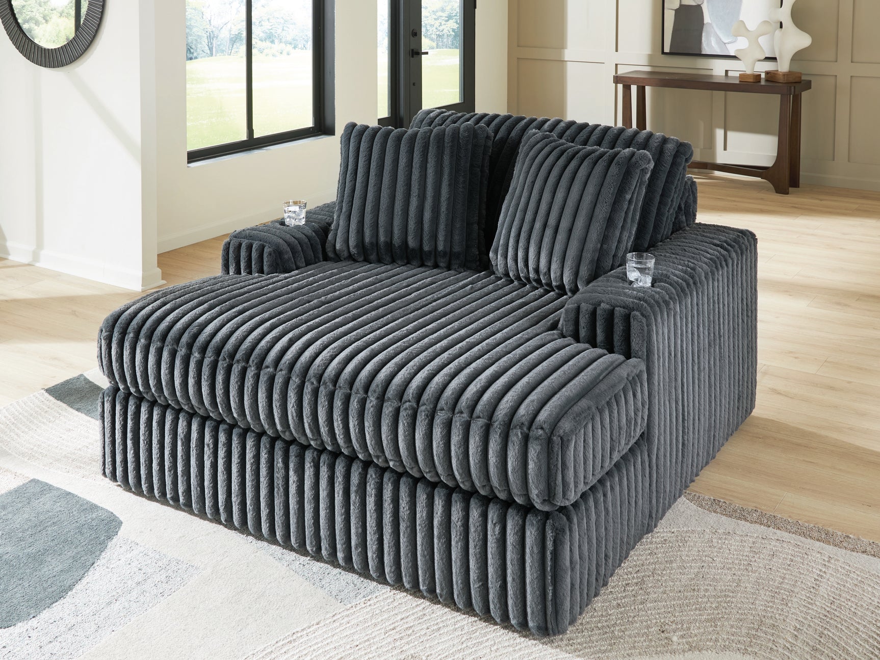 Midnight-Madness Oversized Chaise alternate angle