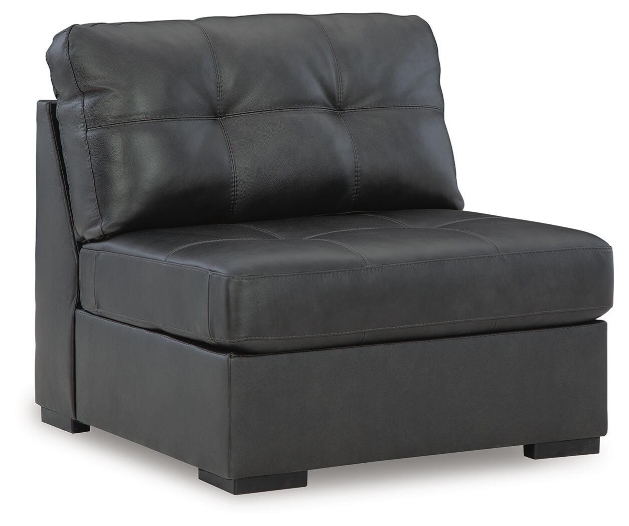 Brindley Fog Pier 3-Piece Sectional with Ottoman - image 4
