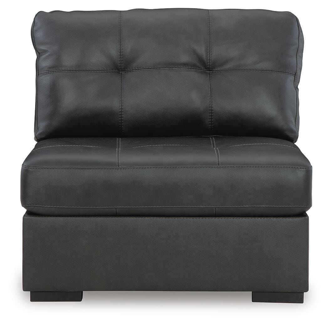 Brindley Fog Pier 3-Piece Sectional with Ottoman - image 3