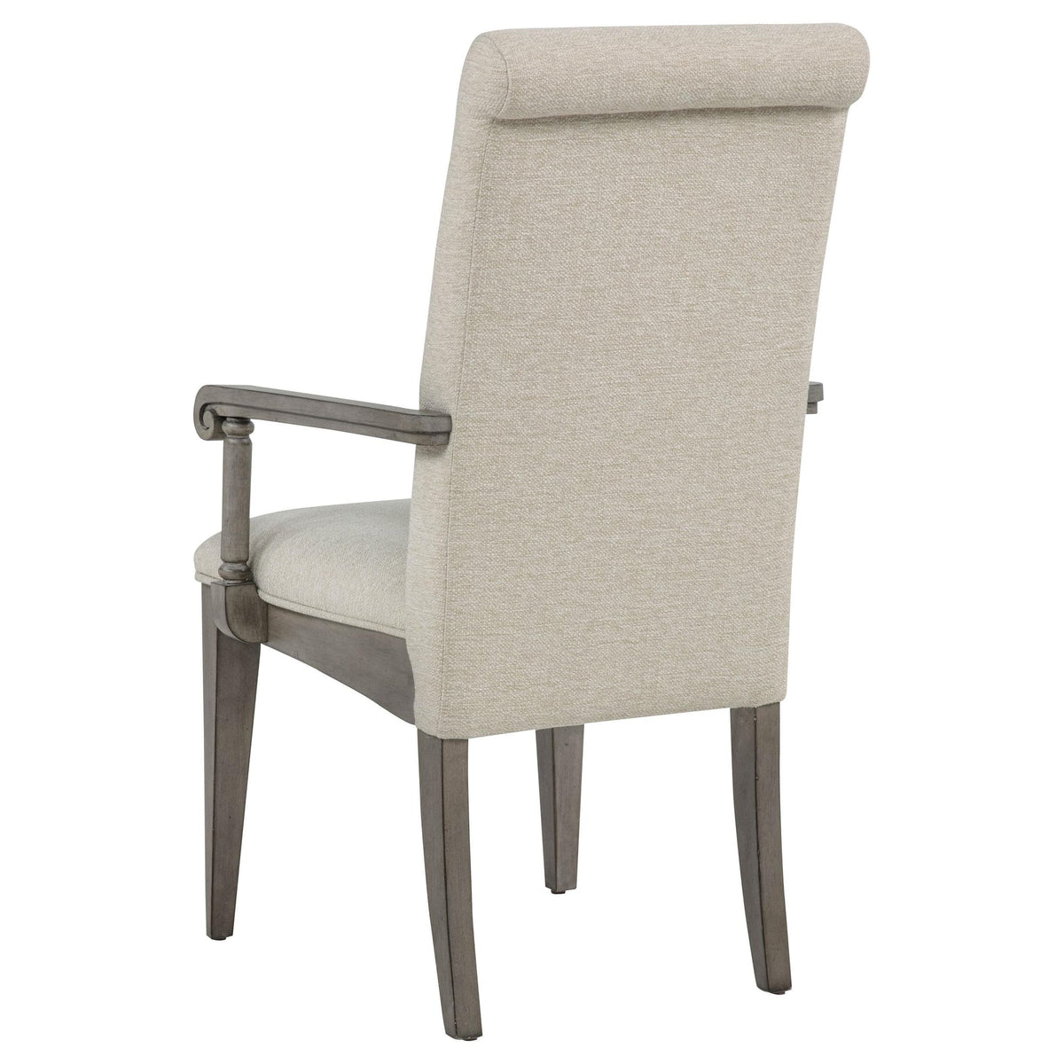 Cresswell Upholstered Dining Arm Chairs Tan Set of 2 — product image 7