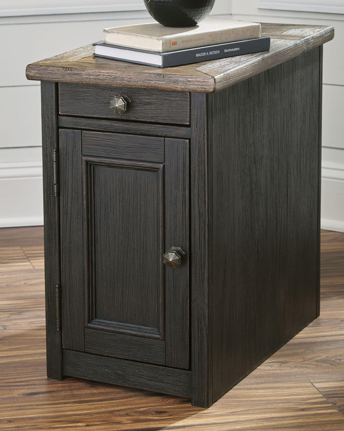 Tyler Grayish Brown/Black Coffee Table with 2 End Tables — product image 6