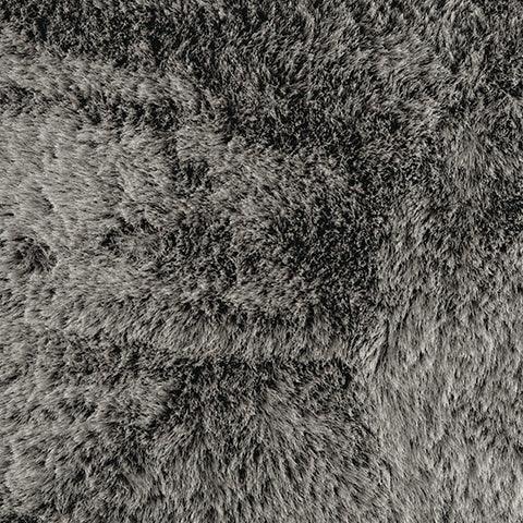 Gariland Gray Pillow fabric swatch showing dark gray color and texture
