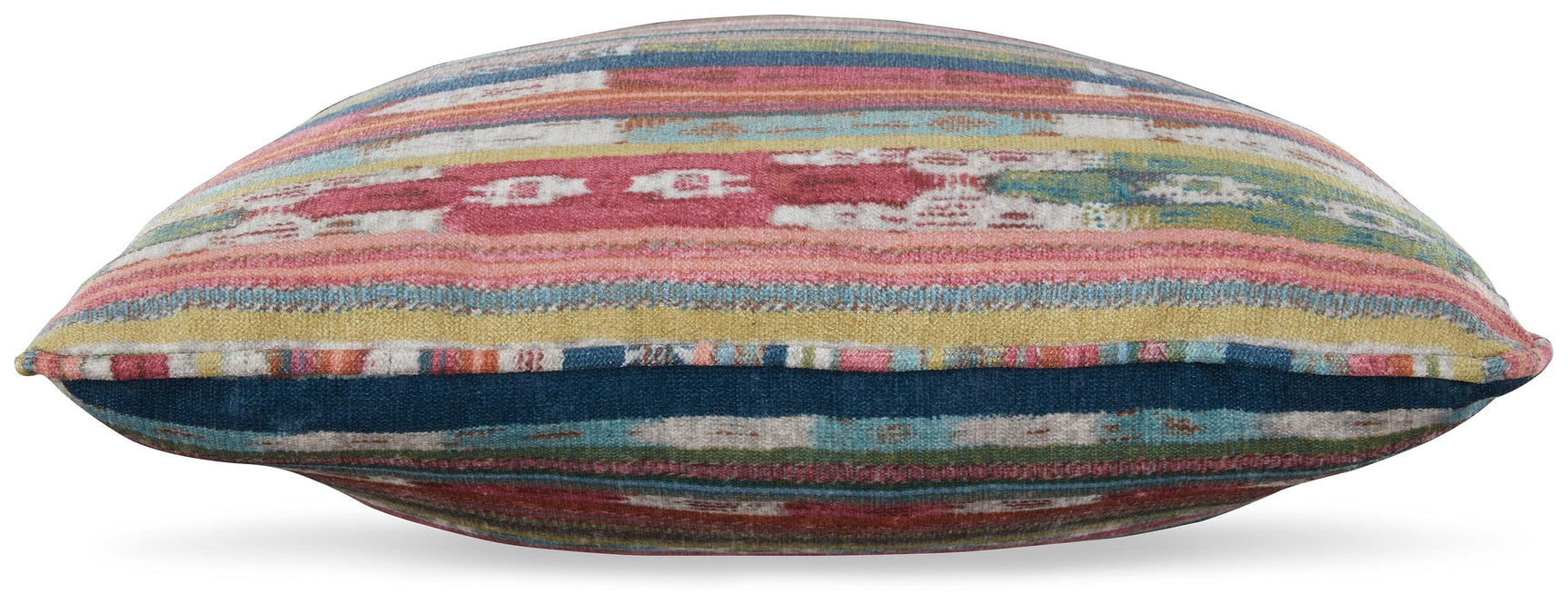 Orensburgh Multi Striped Pillow set back view