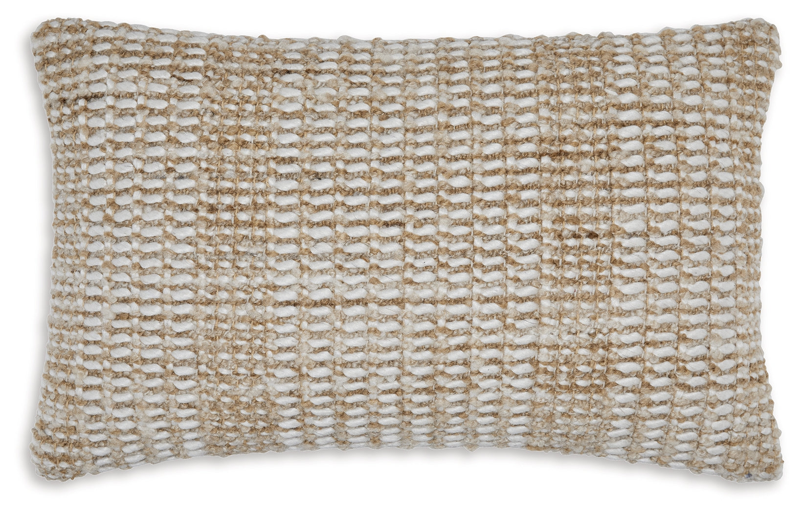 Hathby pillow side view highlighting texture and fabric