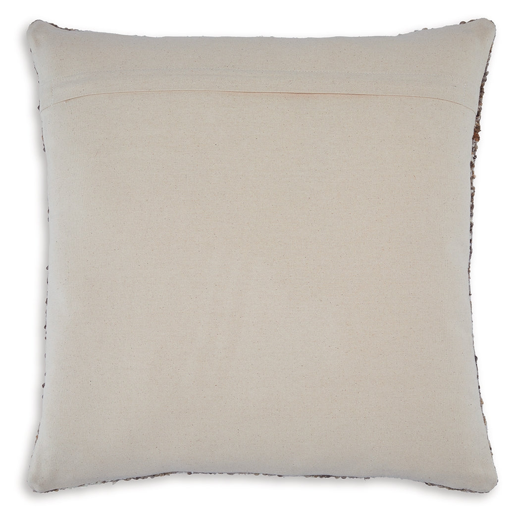 Close-up of Nealton Pillow handwoven fabric detail