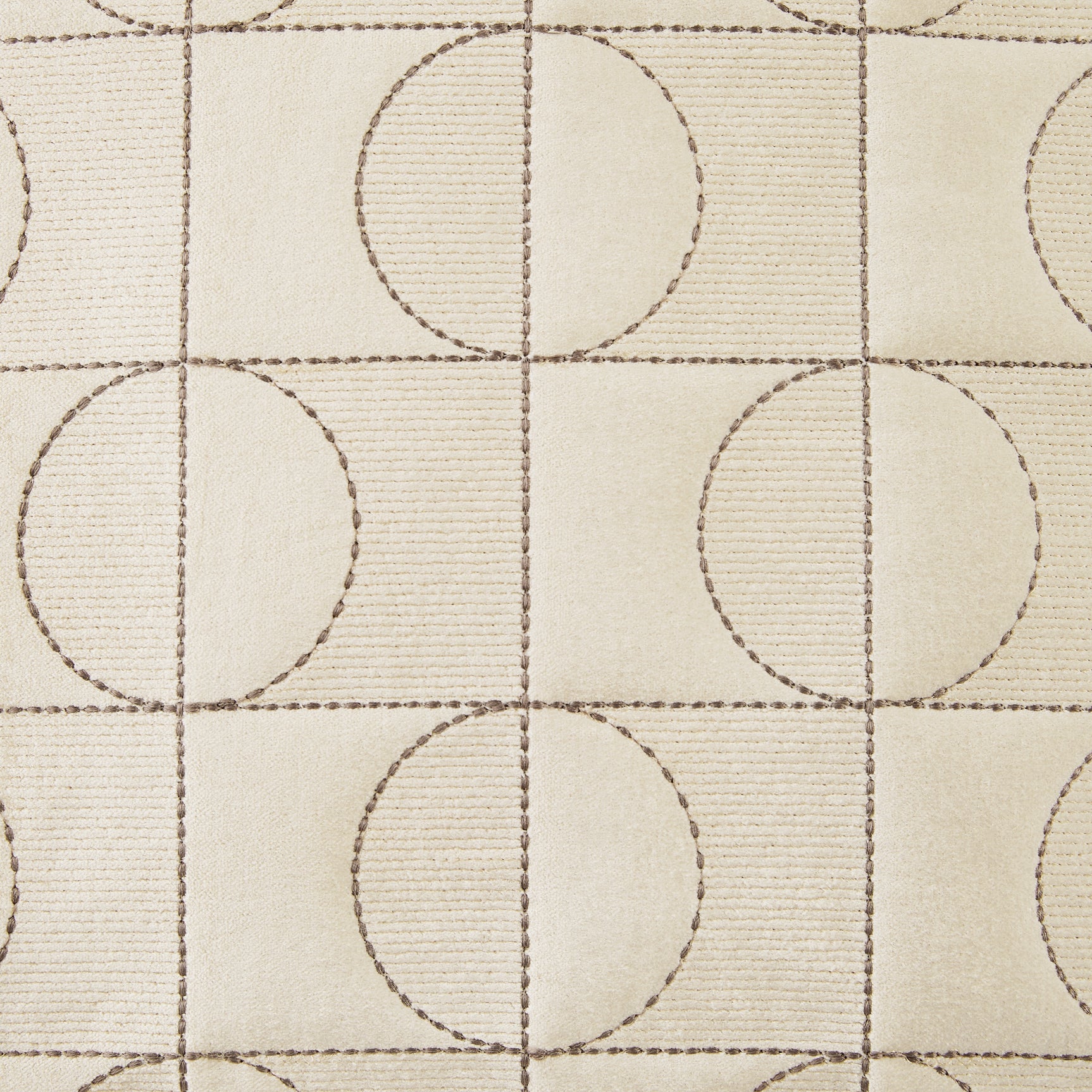Kydner Beige Brown Geometric Accent Pillows set of 4