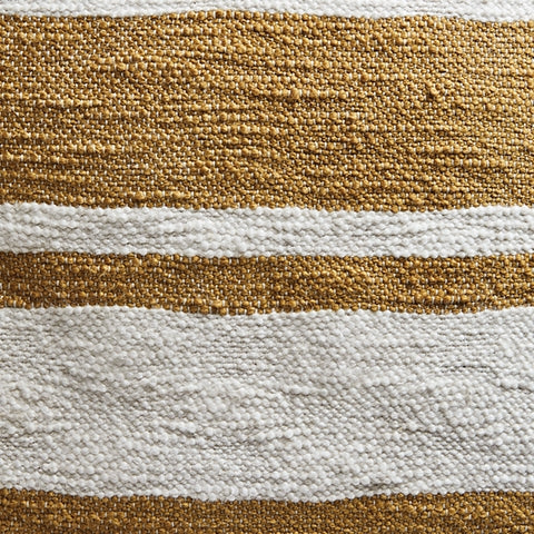 Darrman ochre and ivory fabric swatch
