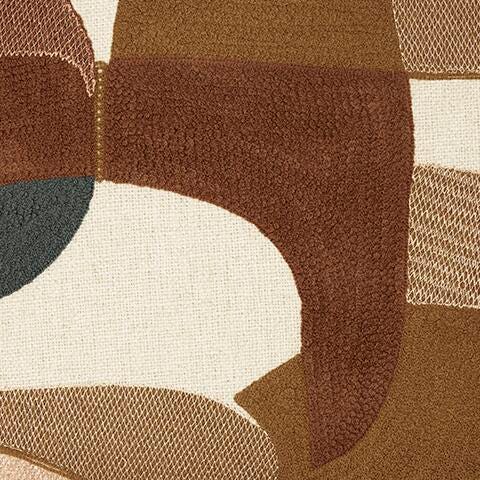 Fabric swatch of Hallam pillow material colors
