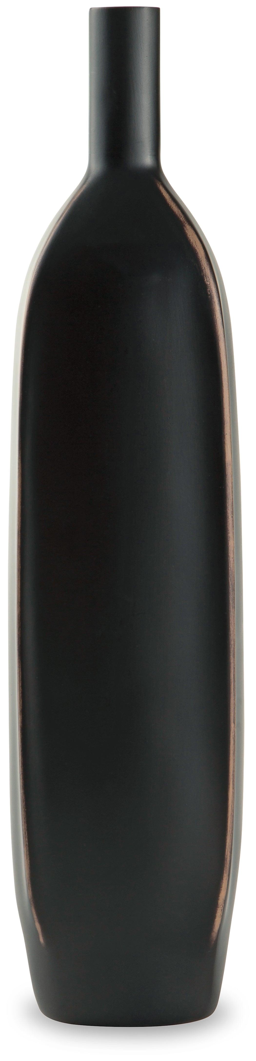 Rhaveney Vase set at angle highlighting height and shape