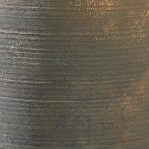 Brickmen Antique Gray Vase finish detail