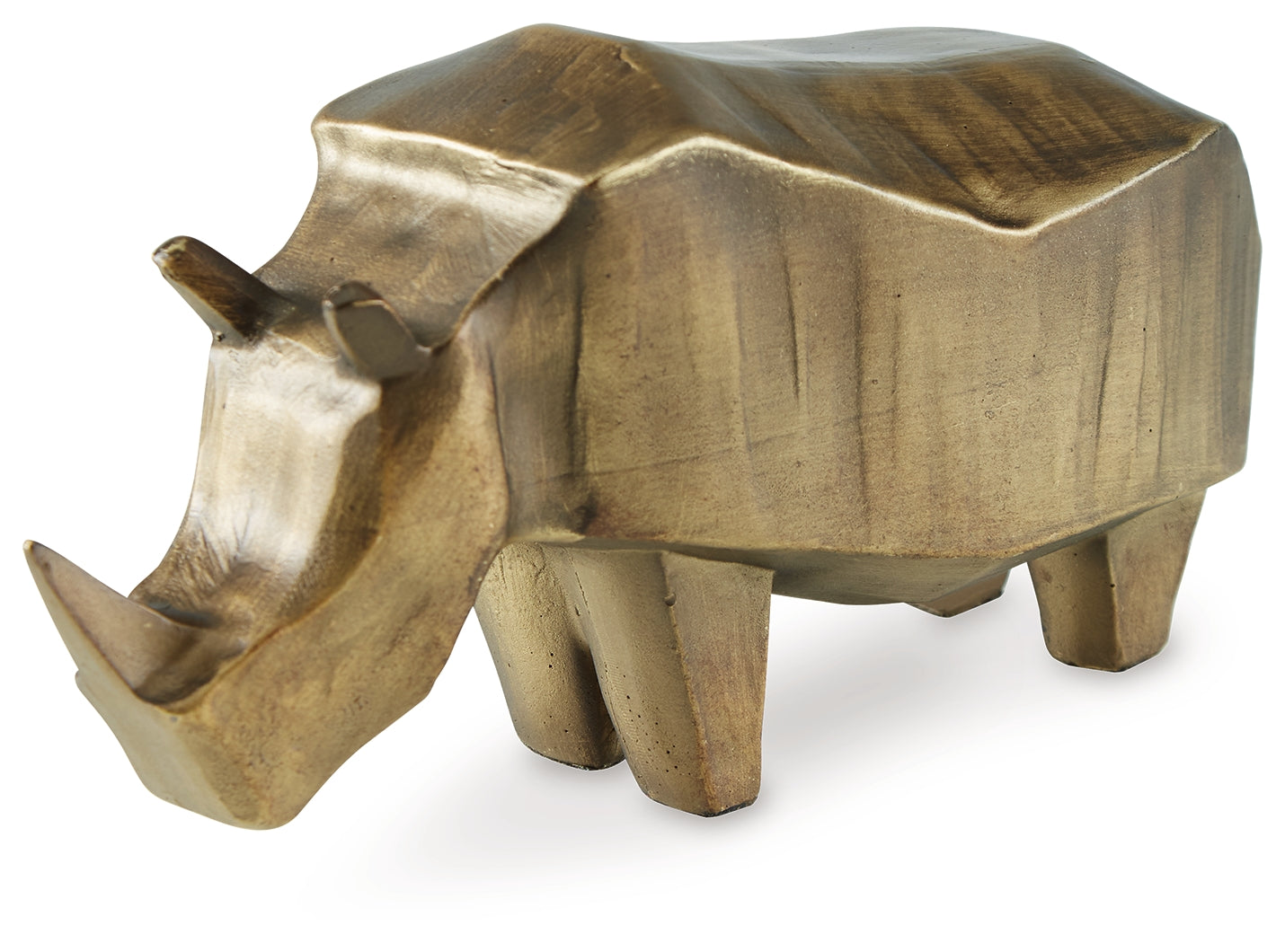 Gentwell Rhino Sculpture side view