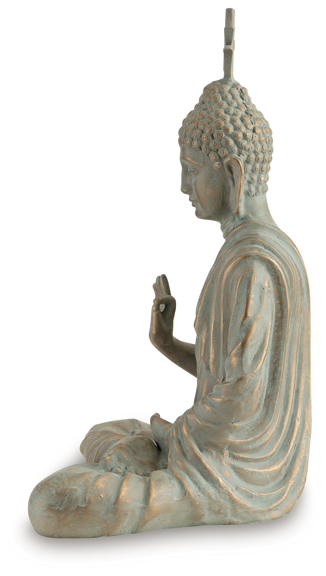 Hosgrove Verdigis Patina Sculpture alternate side angle