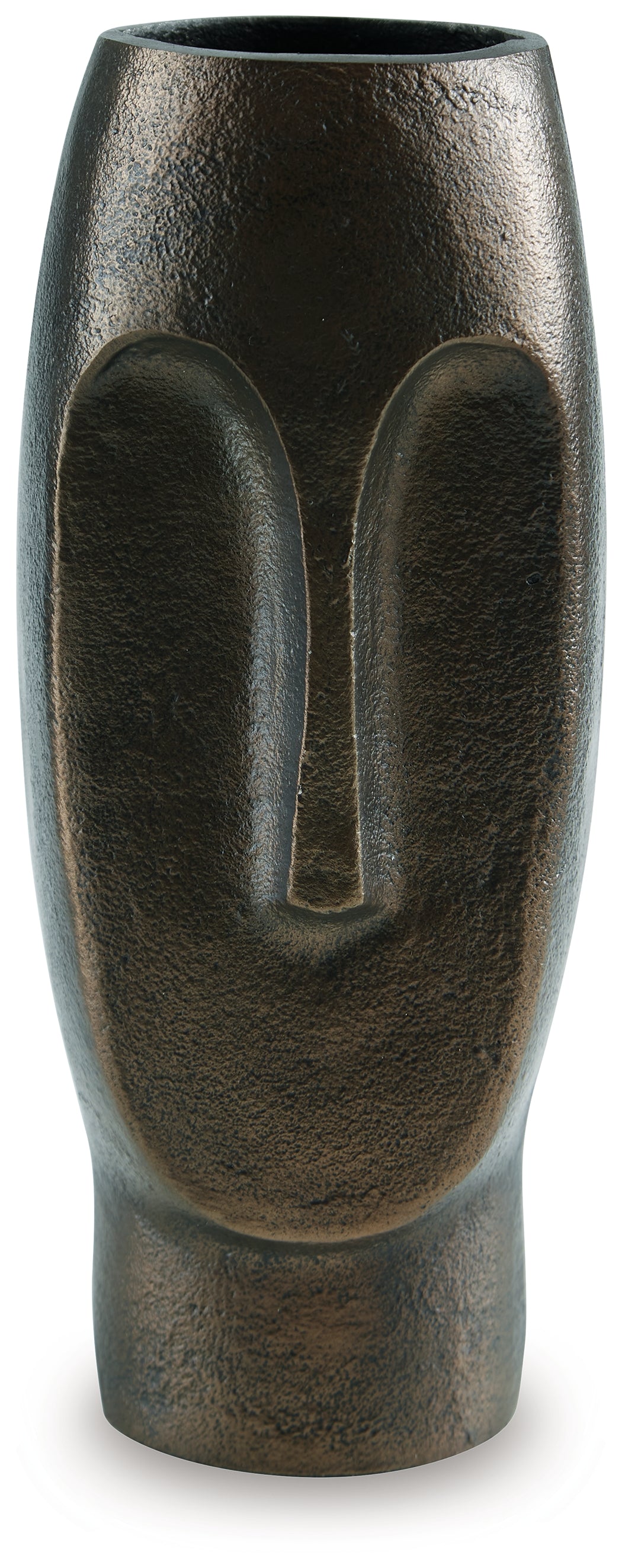 Elanman Vase close-up detail of antiqued bronze finish