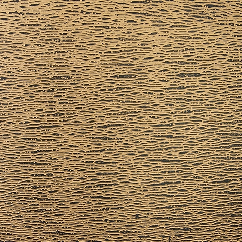 Antique gold finish close-up on vase