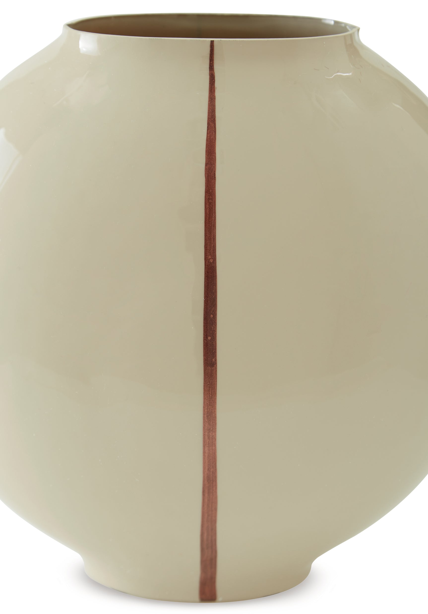 Close-up of alternate vase finish