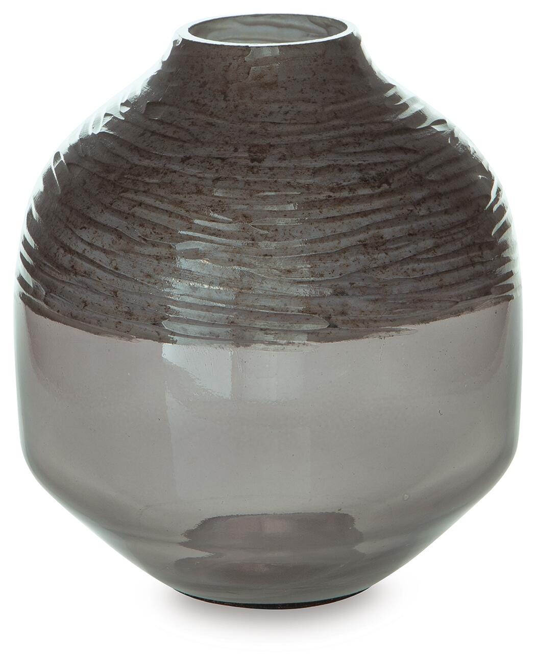 Harpwick Iridescent Gray Vase view 2
